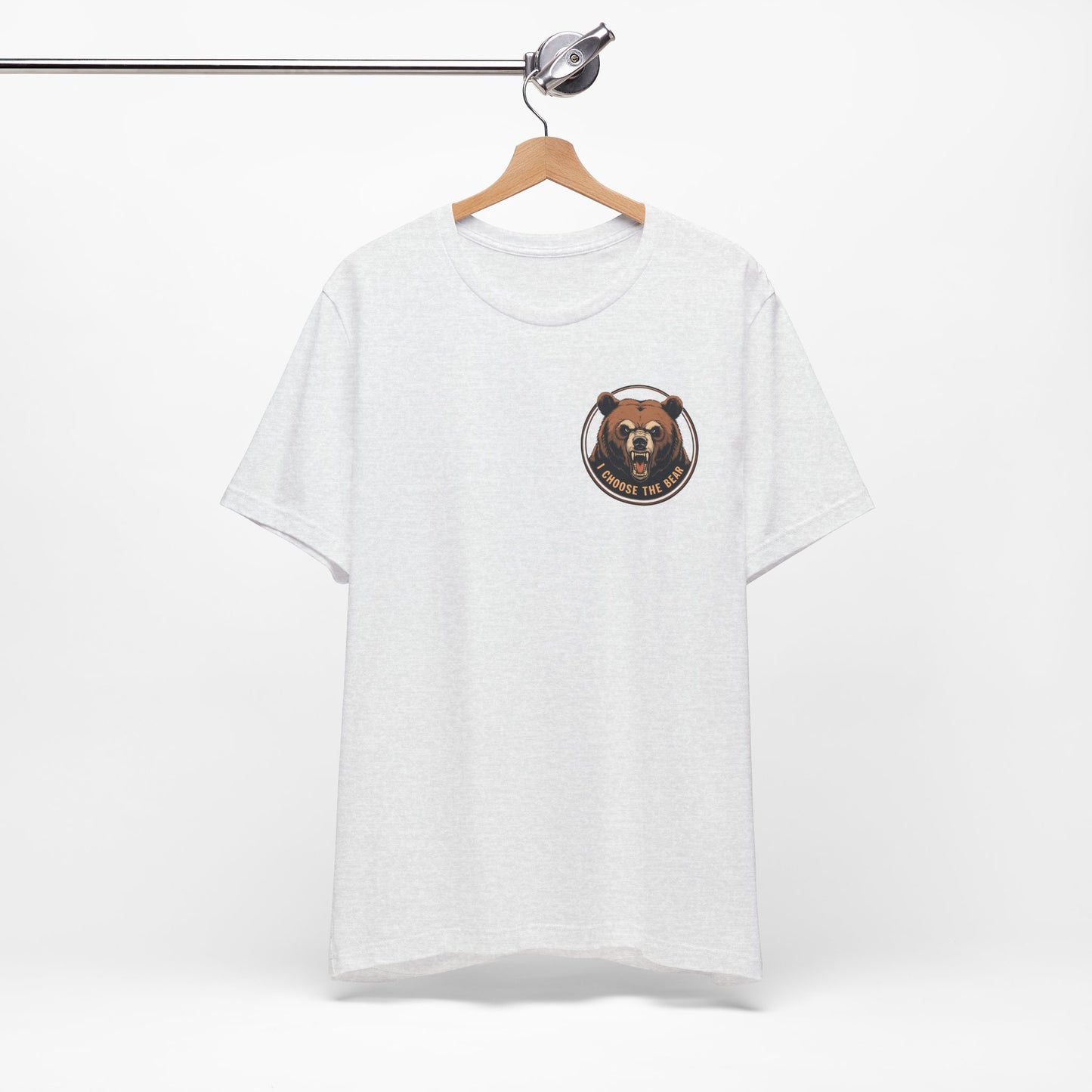 I Choose The Bear T-Shirt Man vs Bear Feminist Female Empowerment Gender Equality Tee Various Sizes Colors Unisex
